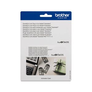 Brother - Scan N Cut Accessories - Activation Card - Link Plug-in for Adobe® Illustrator® - CADXPRNTCUT1